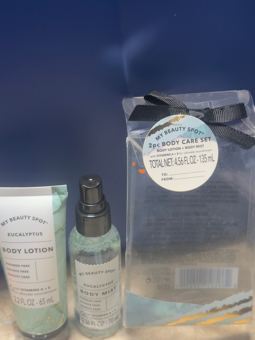 My Beauty Spot Eucalyptus 2pc Body Care Set - Green